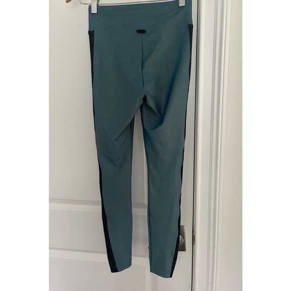 Koral Dynamic Duo High Rise Leggings sz. S blue/black mesh bottom  NWOT - Picture 2 of 4